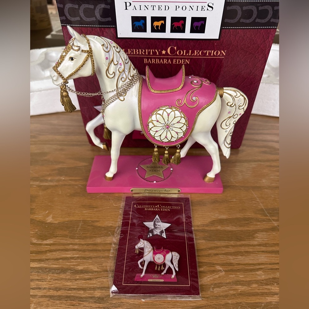 Trail of Painted Ponies Barbara Eden Horse Collectible “Dreamcatcher”
